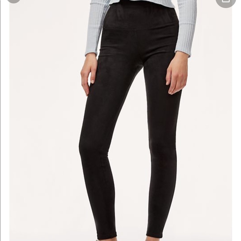 Wilfred Black Vegan Suede Daria Free Pant